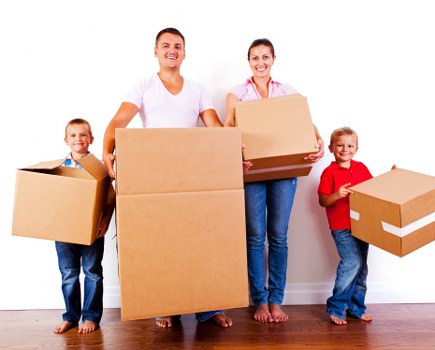 Local removal company team assisting with a move