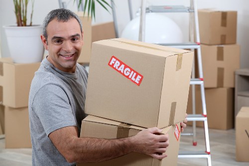 Harrow Weald removal team packing belongings