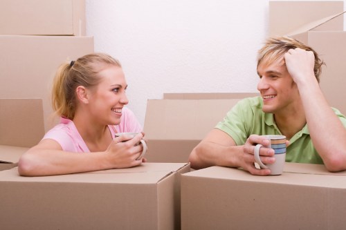 Professional movers assisting with a residential move in Bexley